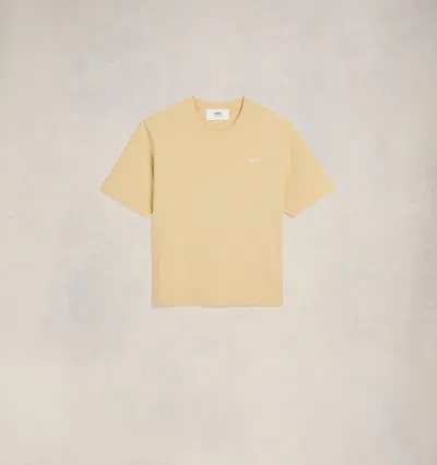 Ami Alexandre Mattiussi T-shirt Yellow Unisex
