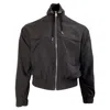Ami Alexandre Mattiussi Ami Paris Ami De Caur Windbreaker Jacket In Black Polyamide In Black