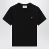 Ami Alexandre Mattiussi Logo-embroidered Organic Cotton-jersey T-shirt