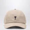 Ami Alexandre Mattiussi Ami Paris Ami De Coeur Coffee Milk Baseball Cap
