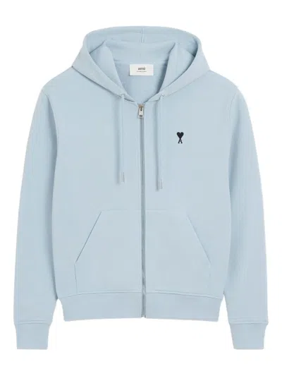 AMI ALEXANDRE MATTIUSSI AMI PARIS AMI DE COEUR COTTON HOODIE