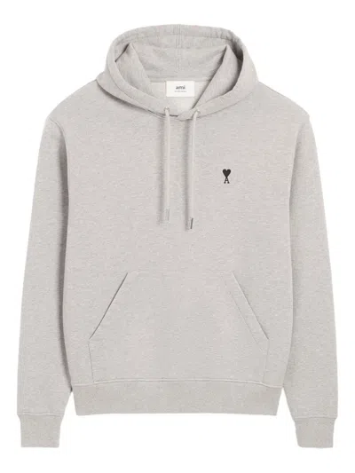 AMI ALEXANDRE MATTIUSSI AMI PARIS AMI DE COEUR COTTON HOODIE