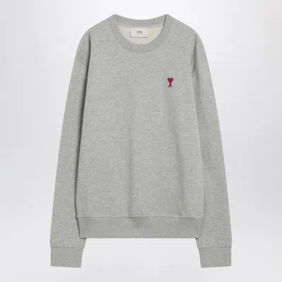 Ami Alexandre Mattiussi Ami Paris Sweatshirt In Light Blue