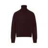 Ami Alexandre Mattiussi Ami Paris Ami De Coeur High Collar Sweater