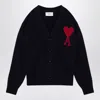 Ami Alexandre Mattiussi Ami Paris Sweaters In Black