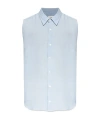 Ami Alexandre Mattiussi Ami Paris Ami De Coeur Motif Sleeveless Shirt In White