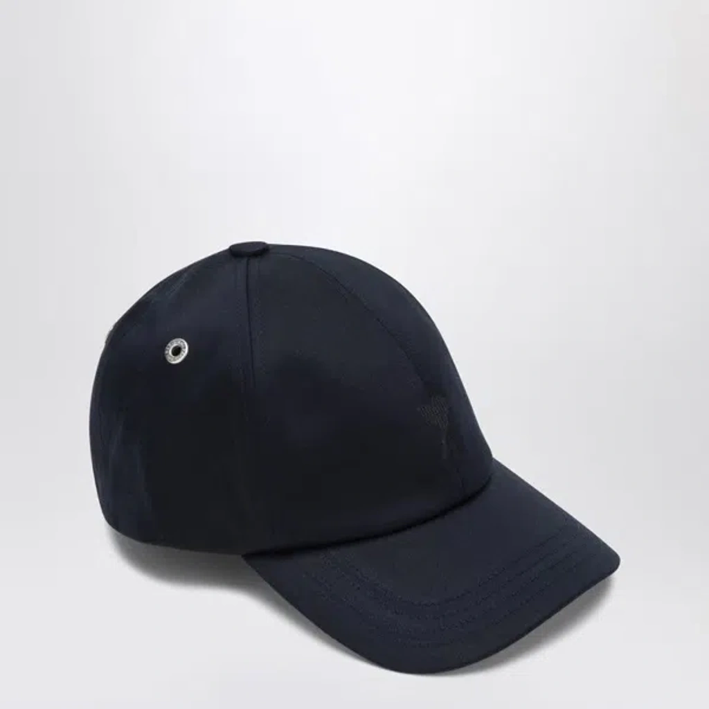 キャップ Ami Paris Ami De Coeur Navy Blue Baseball Cap AMI Paris Navy Ami de Cœur Cap AMI
