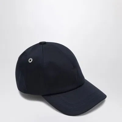 Ami Alexandre Mattiussi Ami Paris Ami De Coeur Navy Blue Baseball Cap Men