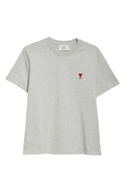 AMI ALEXANDRE MATTIUSSI AMI PARIS AMI DE COEUR ORGANIC COTTON T-SHIRT