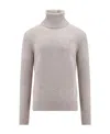 Ami Alexandre Mattiussi Sweater In Gray