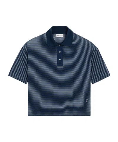 Ami Alexandre Mattiussi Short-sleeved Polo Shirt In Multi