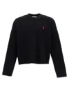 Ami Alexandre Mattiussi Sweatshirt Ami Paris Men Color Black In Black