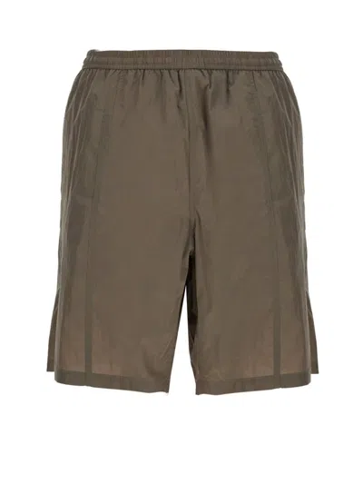 Ami Alexandre Mattiussi Ami Paris Ami De Coeur Swim Shorts In Beige