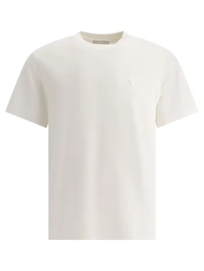 Ami Alexandre Mattiussi Adc T-shirt Chalk In White