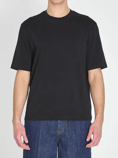 Ami Alexandre Mattiussi Ami Paris Ami De Coeur T-shirt In Blue