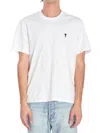 Ami Alexandre Mattiussi Ami Paris Ami De Coeur Tshirt In White