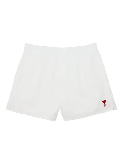 Ami Alexandre Mattiussi Ami Paris Ami De Coeur White Boxer