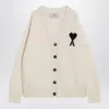 Ami Alexandre Mattiussi Ami Paris Sweaters In White