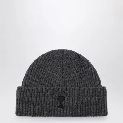 Ami Alexandre Mattiussi Ami Paris Ami De Coeur Wool Hat
