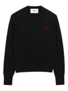 Ami Alexandre Mattiussi Ami Paris Ami Paris De Coeur Wool Sweater