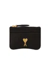 Ami Alexandre Mattiussi Card Holder In Black