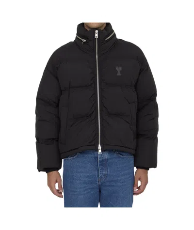 AMI ALEXANDRE MATTIUSSI AMI PARIS AMI DE COEUR ZIPPED DOWN JACKET