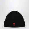 AMI ALEXANDRE MATTIUSSI AMI PARIS AMI DE COUER KNITTED HAT