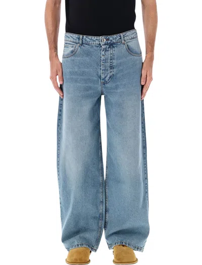 Ami Alexandre Mattiussi Ami Paris Ami Paris Baggy Fit Jeans In Blue