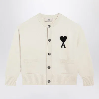 AMI ALEXANDRE MATTIUSSI AMI PARIS AMI PARIS DE COEUR CARDIGAN