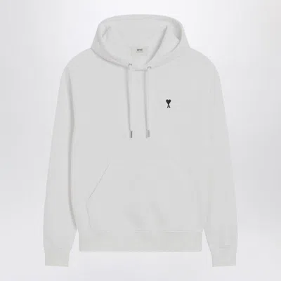 Ami Alexandre Mattiussi Ami Paris Ami Paris De Coeur Hooded Sweatshirt In White