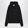 Ami Alexandre Mattiussi Ami Paris Ami De Coeur Navy Blue Hoodie