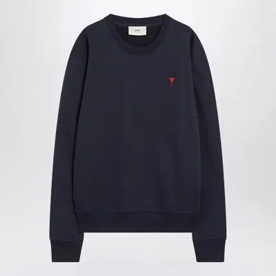 Ami Alexandre Mattiussi Ami Paris Ami Paris De Coeur Night Sweatshirt