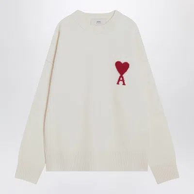AMI ALEXANDRE MATTIUSSI AMI PARIS AMI PARIS DE COEUR SWEATER