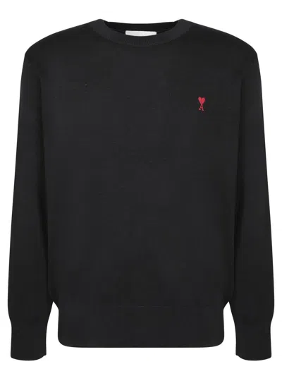 AMI ALEXANDRE MATTIUSSI AMI PARIS AMI PARIS DE COEUR WOOL SWEATER