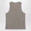 Ami Alexandre Mattiussi Ami Paris Tank Top In Cream