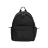 Ami Alexandre Mattiussi Nylon Backpack With Adjustable Shoulder Straps In Black