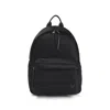 Ami Alexandre Mattiussi Ami Backpack Bag In Smooth Black Polyamide In Black
