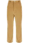 Shop Ami Alexandre Mattiussi Ami Paris Baggy Corduroy Pants With Rib