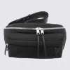 Ami Alexandre Mattiussi Shoulder Bag With Adjustable Strap And Front Pocket In Black