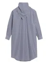 Ami Alexandre Mattiussi Ami Paris Bandana Cotton Dress In Blue