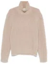Ami Alexandre Mattiussi Ami Paris Sweaters In Beige