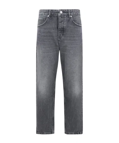 Ami Alexandre Mattiussi Ami Paris Belt-looped Mid-rise Jeans In Used Blue