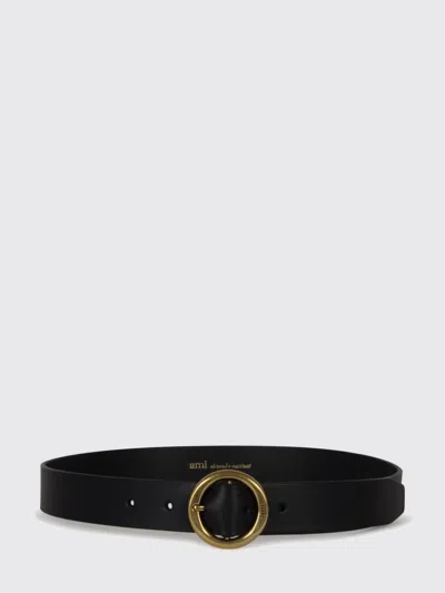 Ami Alexandre Mattiussi Ami Paris Belt Woman In Black