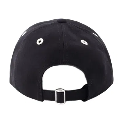 Ami Alexandre Mattiussi Ami Paris Bfucp006.aw0041-001 Cotton Baseball Cap In Black