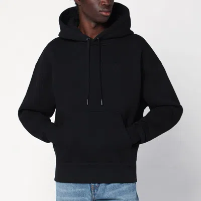 Ami Alexandre Mattiussi Black Ami De Coeur Hoodie