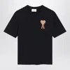 Ami Alexandre Mattiussi Ami Paris Tshirt T-shirtshirt Patch Clothing In Black