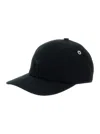 Ami Alexandre Mattiussi Ami Paris Black Baseball Cap With Adc Embroidery On The Front In Cotton Man