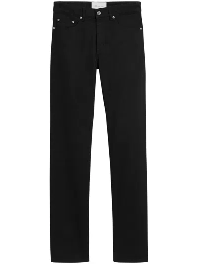 Ami Alexandre Mattiussi Ami Paris Black Classic-fit Cotton Jeans