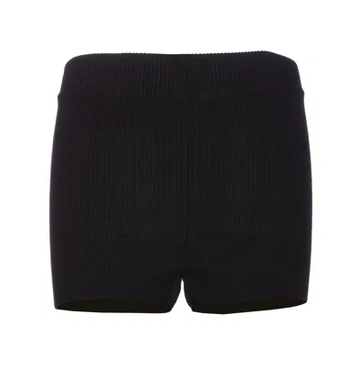 Ami Alexandre Mattiussi Ami Paris Black Cotton Shorts