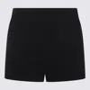 AMI ALEXANDRE MATTIUSSI AMI PARIS BLACK COTTON SHORTS